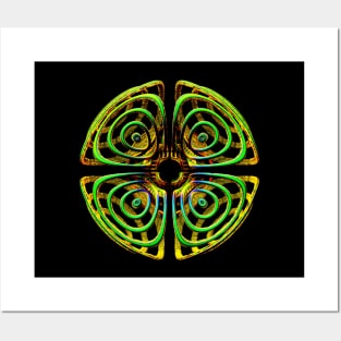 ☼ CELTIC SYMBOL - Four-leaf clover ☼ Posters and Art